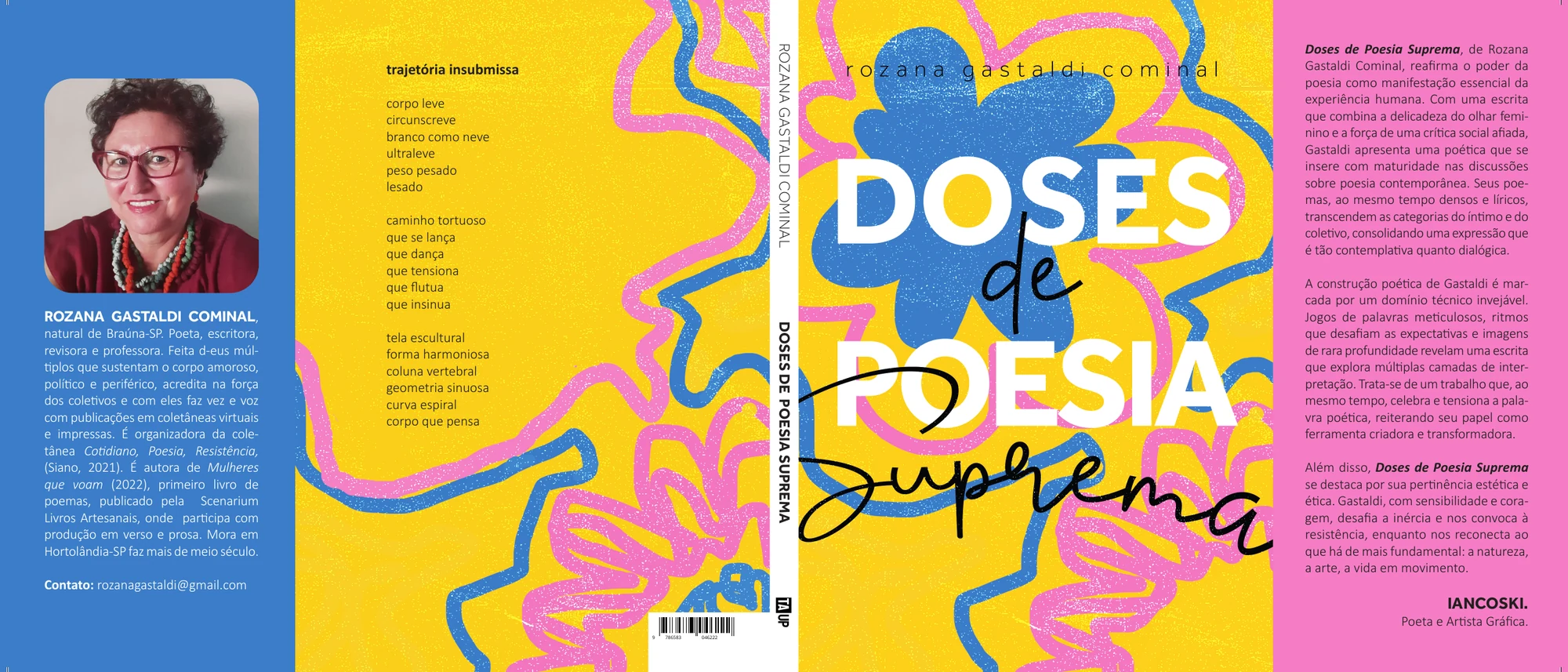 Doses de poesia suprema — Full cover spread