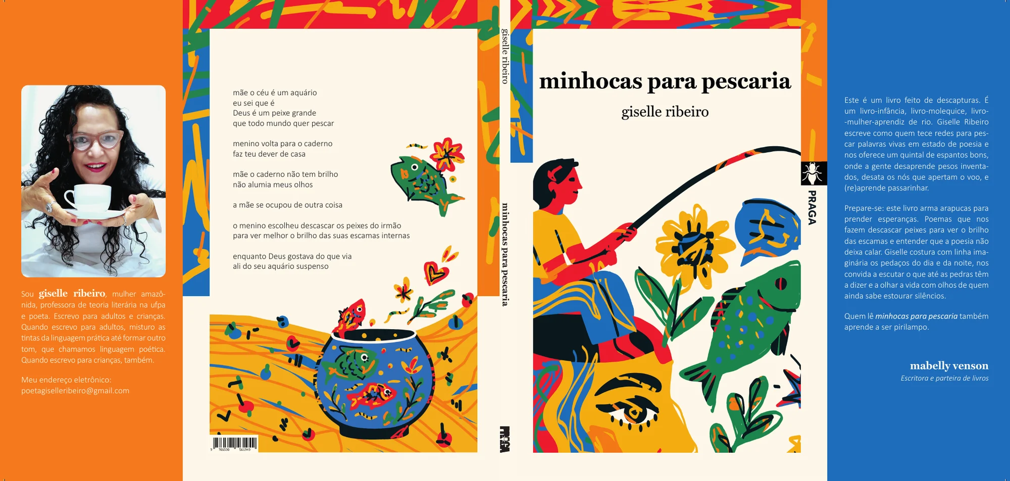Minhocas para pescaria — Capa aberta