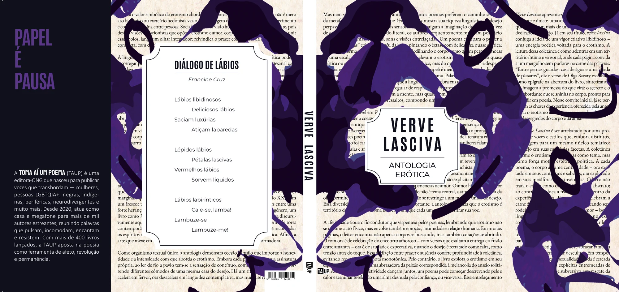 Verve Lasciva — Couverture dépliée